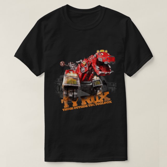 Kids DreamWorks DinoTrux - Ty Rux Action T-Shirt (Design Front)