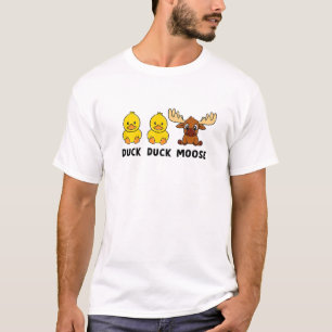 Kids Duck Duck Moose Boy Girl T-Shirt