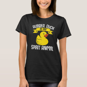Kids Ducks Rubber Duck Is My Spirit Animal Duck T-Shirt