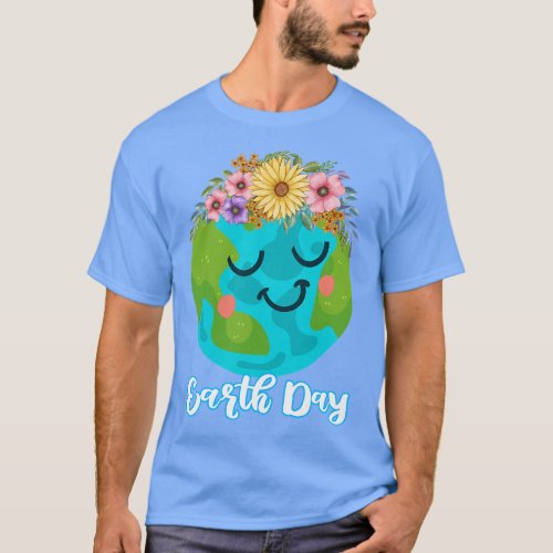 Kids Earth Day Happy Planet Earth Day for Kids T_Shirt