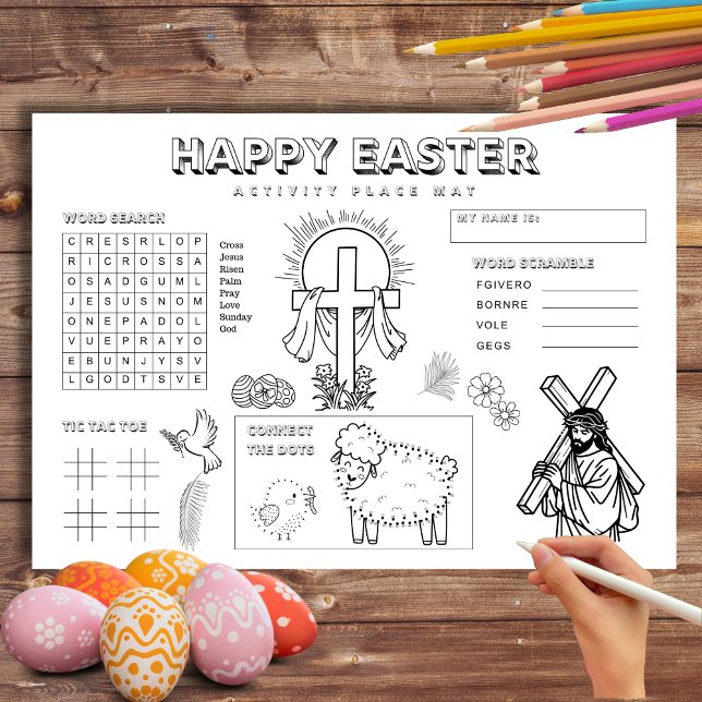 Kids Easter Activity Sheet (Creator Uploaded)