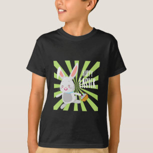 Kids Easter black  T-Shirt
