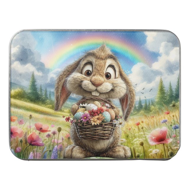 Kids Easter Bunny  Jigsaw Puzzle (Case Horizontal)