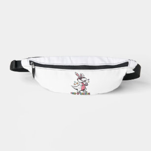 Kids Easter Dino Bunny Egg A Saurus Trex Bunny Boy Fanny Pack