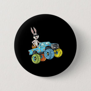 Kids Easter Rabbit Riding Monster Truck Fun Boys G Button