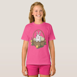 Kid's Easter Shirt Easter Bunny Kid's Tee Shirt | Zazzle