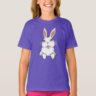 Kid's Easter Shirt Pocket Easter Bunny Kid Shirt