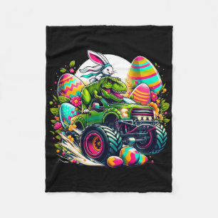 Kids Easter Shirts Boys Toddler Boy Rabbit T Rex M Fleece Blanket