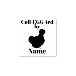 Kid's Egg Stamp - Silkie Bantam