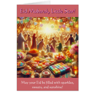 Kids Eid Card – Eid Mubarak Little Star