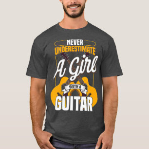 Kids Electric Musical Guitar Cute Youth T-Shirt