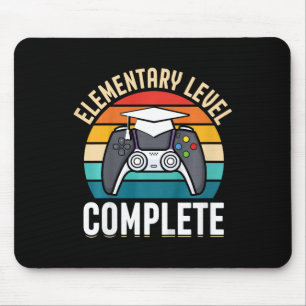 Kids Elementary Level Complete Gamer Class Of 2024 Mouse Pad