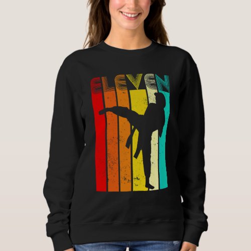 Kids Eleven Day Fight And Power For Freedom Sunset Sweatshirt