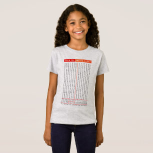 Kids' Ethiopian Amharic Alphabet T-Shirt