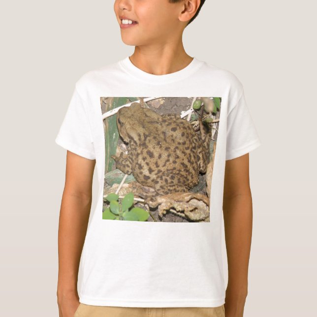 Kids European Common Toad T Shirt (Front)