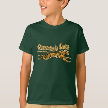 Kids Everyday Fun Cheetah Wild Cat Gift T-shirt