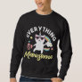 Kids Everything Is Meowsome Cat Unicorn Kitten Kit Sweatshirt