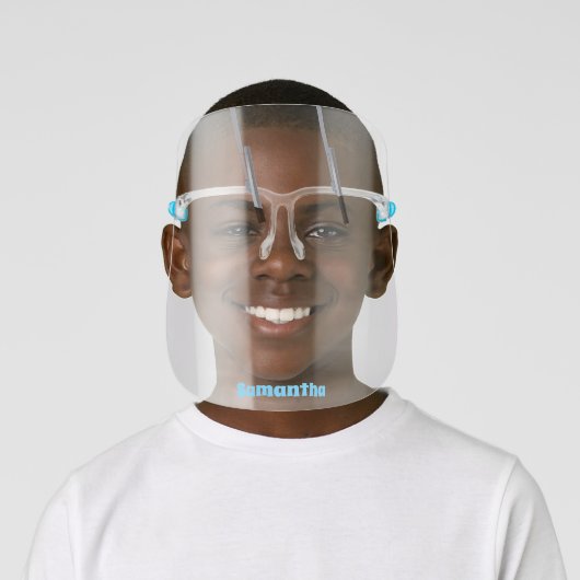 Kid's Face Shield with Windshield Wiper Design (Insitu)