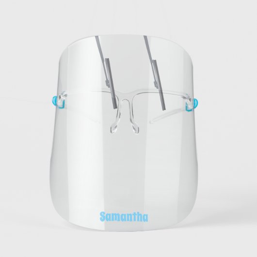 Kid's Face Shield with Windshield Wiper Design (Front)