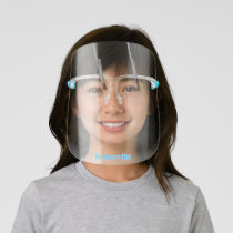 Kid's Face Shield with Windshield Wiper Design