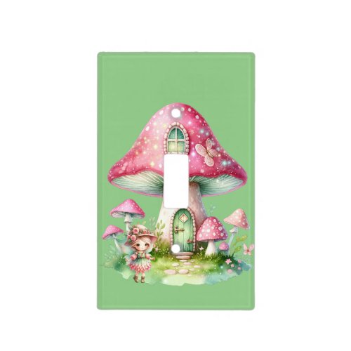 Kids Fairy Light Switch Cover