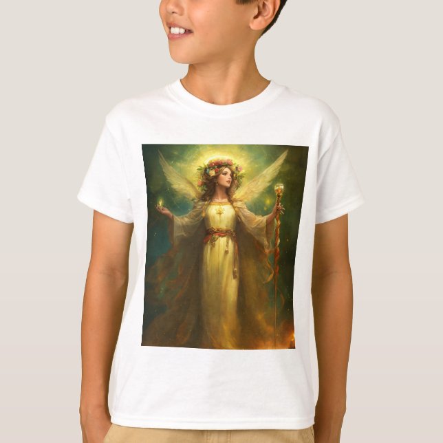 Kids fairy near from you magical events happened  T-Shirt (Front)