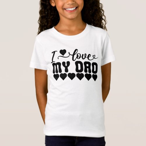 Kids Fathers Day T_Shirt