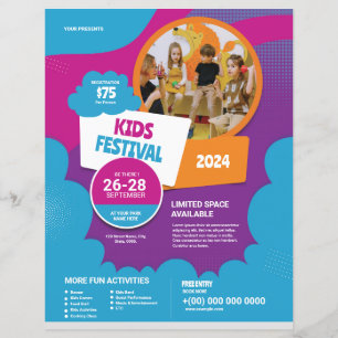 Kids Festival Flyers Template