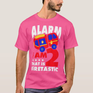 Kids Fire Department 2nd Birthday - Fire Truck 2nd T-Shirt