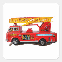 KIDS FIRETRUCK T-SHIRT