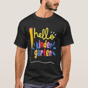 Kids First Day Of Kindergarten Back To School Teac T-Shirt