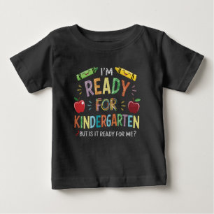 Kids First Day Of Kindergarten Fun Back To Schoo Baby T-Shirt