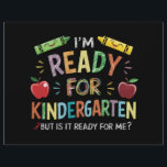 Kids First Day Of Kindergarten Fun Back To Schoo Letterhead<br><div class="desc">Kids First Day Of Kindergarten Funny Back To School</div>