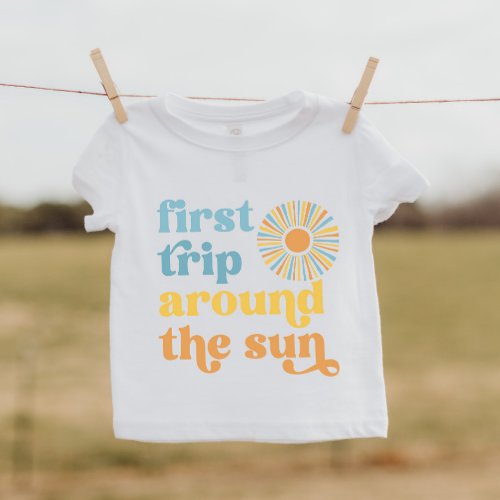 Kids First Trip Around the Sun T_Shirt