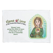 Kids Flame of Love Pillow Case