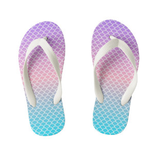 Kids Flip Flops-Mermaid Kid's Flip Flops
