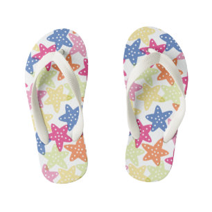 Kids Flip Flops-Starfish Kid's Flip Flops