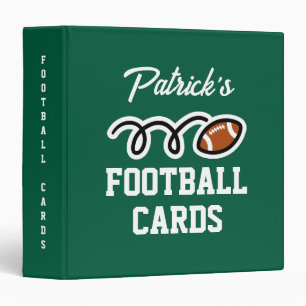 Football Card Binders | Zazzle