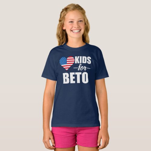 Kids for Beto ORourke Texas Childrens T_Shirt