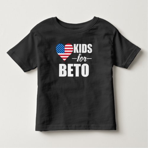 Kids for Beto ORourke Texas Governor 2022 Toddler T_shirt