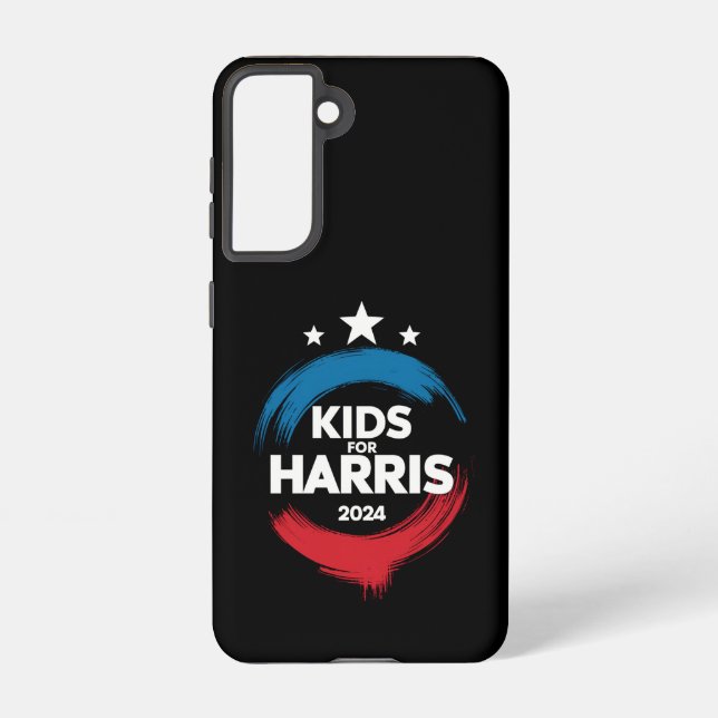 Kids For Harris President Kids Love Kamala Harris Samsung Galaxy Case (Back)
