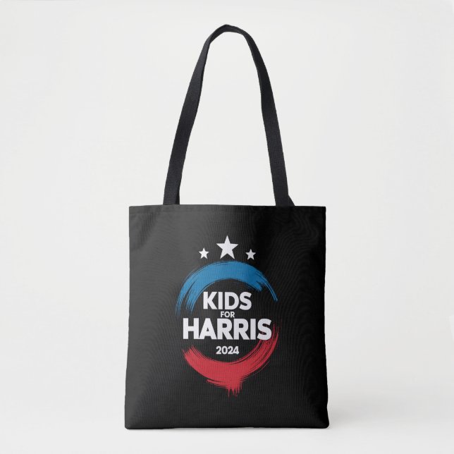 Kids For Harris President Kids Love Kamala Harris Tote Bag (Front)