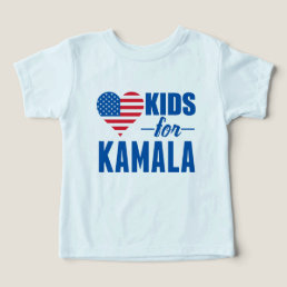 Kids for Kamala Cute Democrat Toddler T-shirt