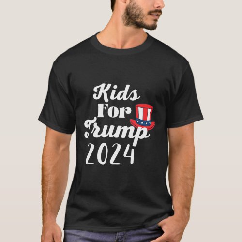 Kids For Trump Election 2024  T_Shirt