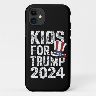 Kids For Trump USA Election 2024 iPhone 11 Case