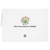 Kids for world peace cards (Back Horizontal)