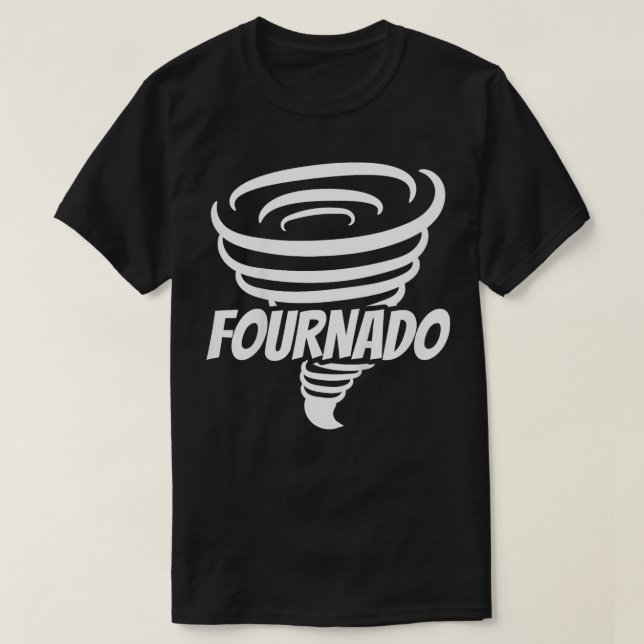 Kids Fournado Toddler Girl Birthday  4 Years Kids  T-Shirt (Design Front)