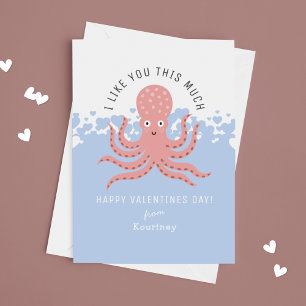 Kids Friend Classroom Valentines Holiday Card