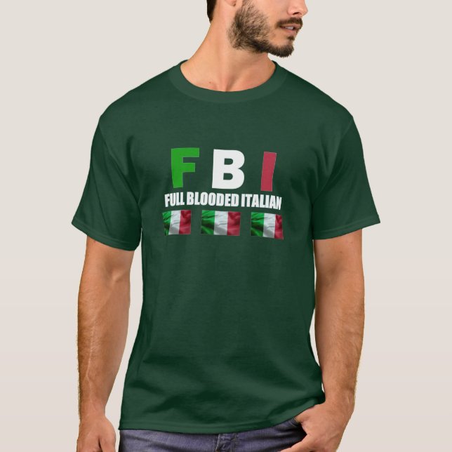 KIDS FULL BLOOD ITALL GREEN T-Shirt (Front)