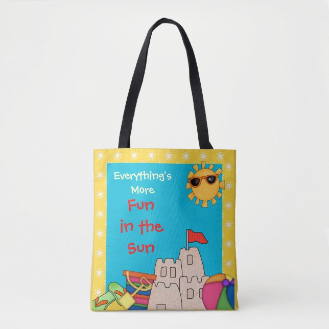 Kids' Fun in the Sun Tote Bag (Front)